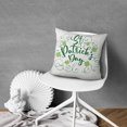 thumbnail image 5 of St. Patrick's Day Pillow Covers Pillow Cover,Soft Pillow Cas Covers,linen Pillowcases Double-sided Printing for Sofa Couch Outdoor Decor,Pillowcases Set Of 2,16x16 Inches, 5 of 7