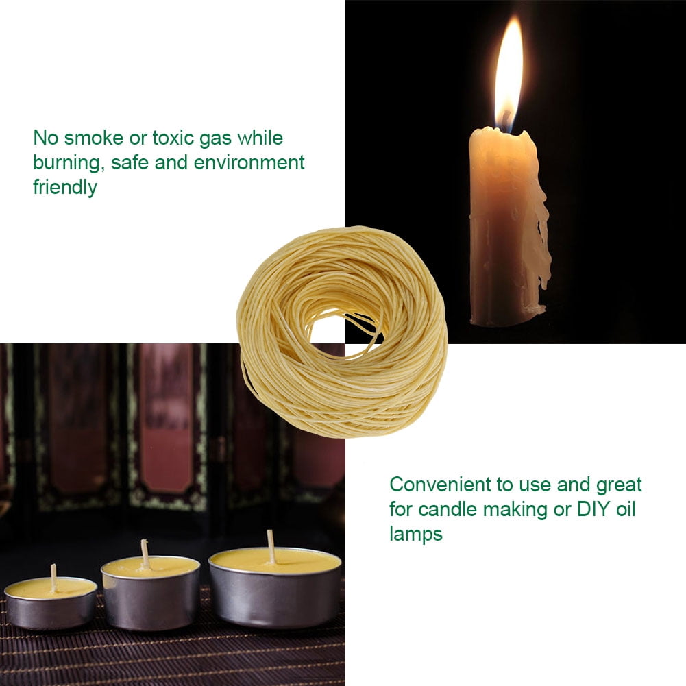 Candle Making 100 Natural Organic Cotton Odourless 15 cm with Durable