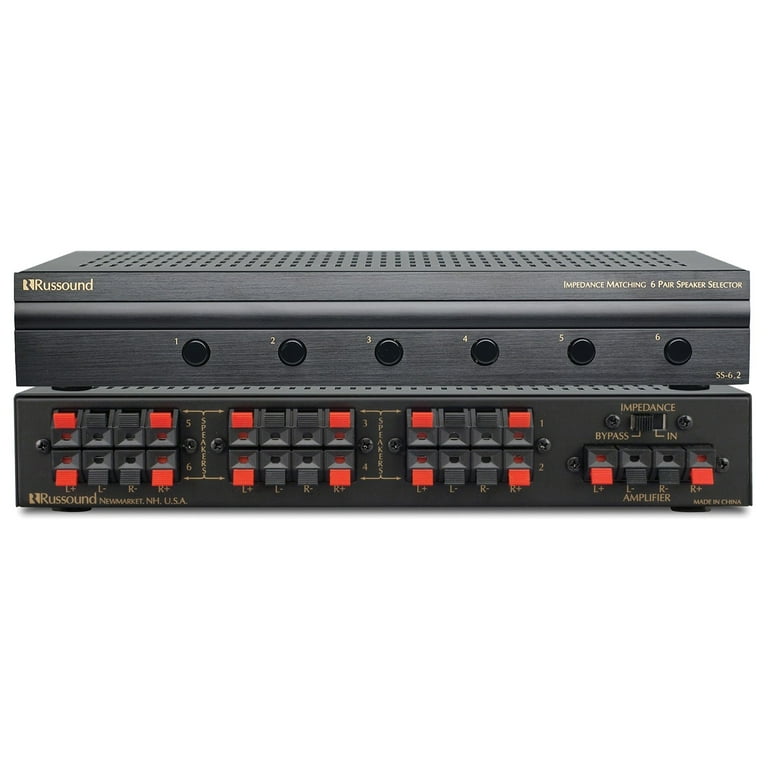 Russound 6 sale pair speaker selector