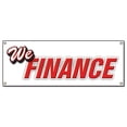 thumbnail image 1 of We Finance Banner Sign Used Cars Car Dealer Lot Signs, 1 of 4