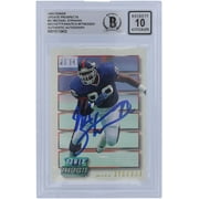 Michael Strahan New York Giants Autographed 1993 Pro Set Power Update Prospects #PP51 Beckett Fanatics Witnessed Authenticated 10 Rookie Card - Fanatics Authentic Certified