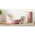 thumbnail image 4 of Bone Dry Ceramic Cat Bowls, Microwave & Dishwasher Safe, Small, 4.25x2", Rose, 2 Count, 4 of 5