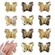 thumbnail image 1 of 12 piezas de adornos para uñas 3D, diamantes de imitación con forma de mariposa en 3D, cristales de vidrio, mariposas giratorias, gemas de metal, diseño de decoración con purpurina,, 1 of 5