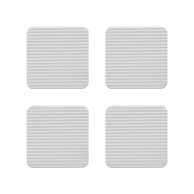 GUOOL 4 Pieces Carpet Corner Clips Anti-Slip under Carpet Pad Washable Carpet Adhesive