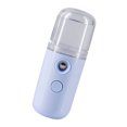 thumbnail image 4 of Cateissary Rociador humectante facial, humidificador de aire portátil recargable por USB, atomizador de agua de mano Protección de la piel azul claro, 4 of 6