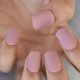 thumbnail image 1 of Puntas de uñas francesas blancas desnudas naturales cortas de verano, uñas postizas de Gel, prensa en Ultra fácil de usar para el hogar y la Oficina Deng Xun unisex, 1 of 2