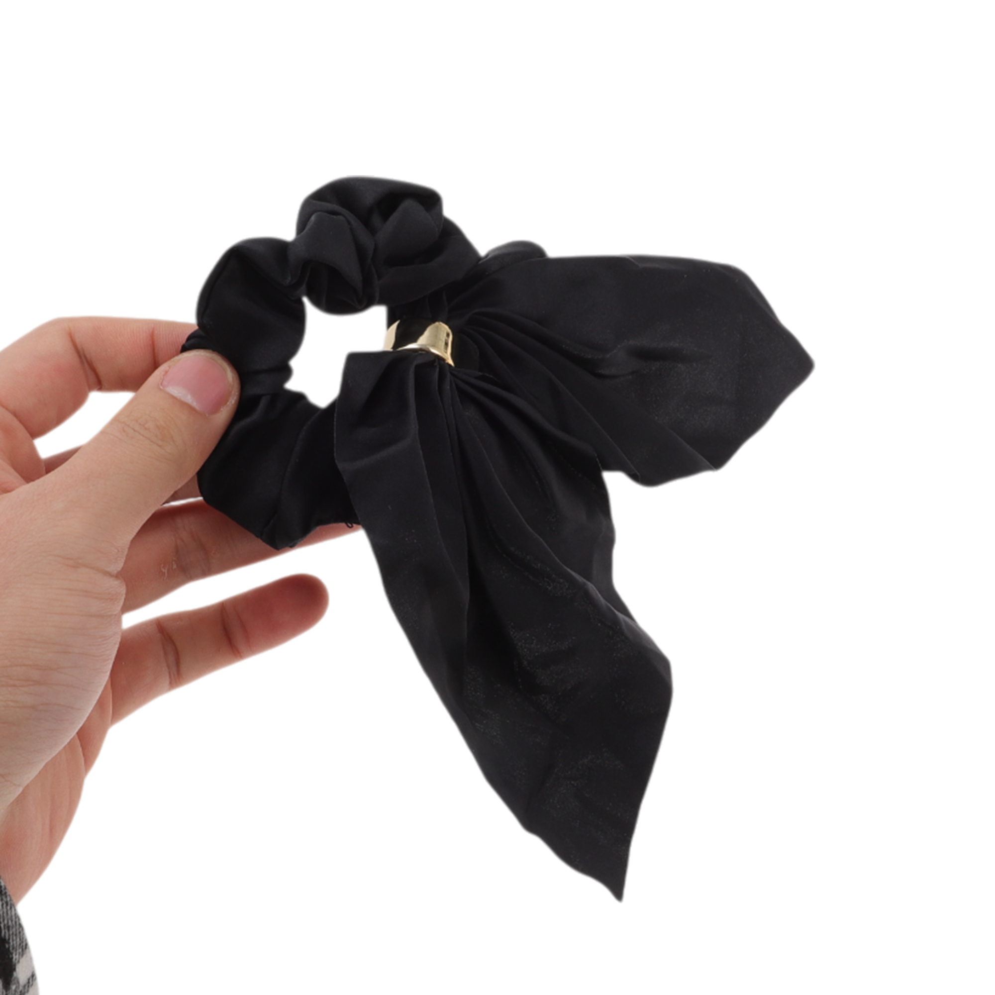 NOMADIC NOOK Elegant Solid Hair Ties Multicolor 4 Pcs