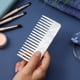 thumbnail image 3 of Peine para desenredar el cabello, peine de dientes anchos, peine de peluquería para el hogar, 1 unidad, 3 of 5