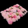 thumbnail image 2 of Miumaeov 12 Pack Artificial Flower Wall Panels 24" x 16" Flower Wall Panel Backdrop Faux Hydrangea and Rose Flower Backdrop Panels for Flower Wall Decor Wedding Party Event Decoration, 2 of 6