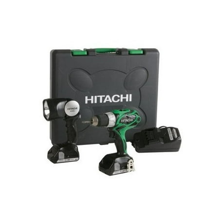 Hitachi DS18DSAL 18-Volt Lithium-Ion 1/2 in. Compact Cordless Driver Drill