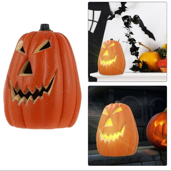 Jack-O-Lantern Light Up Pumpkin, Halloween Decorations, Hollow Out Lantern, Outdoor Porch Decor Party Supplies