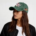 thumbnail image 7 of GrmtClth 250 Anniversary Usa Hat Independence Day American Flag Print Baseball Caps Classic Distressed Washed Caps Fashion Adjustable Headwear Green, 7 of 7