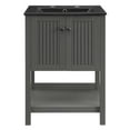 thumbnail image 3 of Modway Steam 24" Bathroom Vanity in Gray Black, 3 of 10