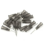 20 Pcs 0.7mm Inner Dia Tips Plastic Glue Liquid Dispensing Needles