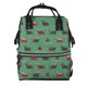 thumbnail image 1 of Easygdp Christmas Dachshund para Bolsa de Bebé de Gran Capacidad con Múltiples Bolsillos, Bolsa de Pañales para Padres, Bolsa de Viaje Organizada y Elegante, 1 of 6