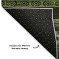 thumbnail image 5 of Addison Rugs Mayfield Premium Machine Washable Transitional Tribal Aloe Rectangle Rug, 10' x 14', 5 of 7