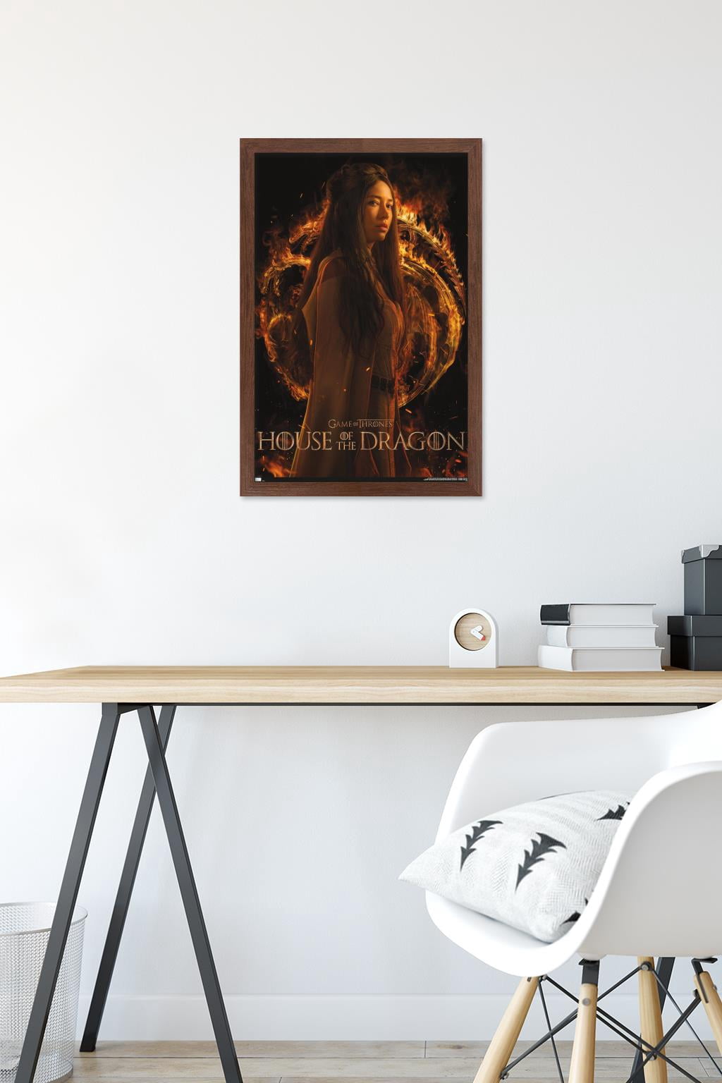 House of the Dragon - Mysaria One Sheet Wall Poster, 14.725" x 22.375" Framed