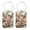 Multi5, variant on RATGON 2 Pack Luggage tag PU Leather with Stainless Steel Loop Gradient Flowers Travel Trip