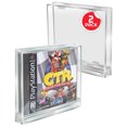 thumbnail image 1 of EVORETRO 2x Vitrines en Acrylique pour Jeux PlayStation PS1 – Boîte de Rangement Protectrice Transparente, Coque Rigide Durable, Antipoussière et Résistante aux Rayures pour Collection de Jeux Rétro, 1 of 5
