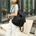 thumbnail image 6 of FNFYFH Vintage Canvas Backpack for Men Women Oxford cloth Durable Casual Daypack Large Capacity Travel Rucksack, 6 of 6