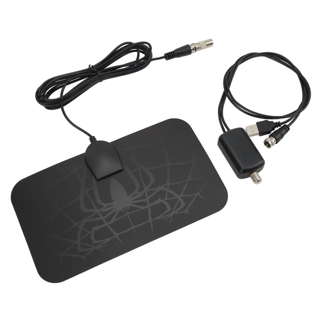 Antena de TV digital HD amplificada KJ‑034, 25 dBi, 4K, 980 millas, para 720P, 1080i, 1080P, ATSC