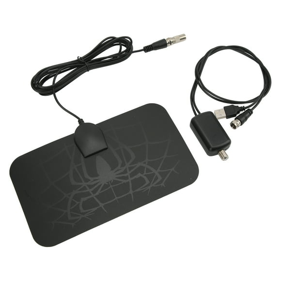 Antena de TV digital HD amplificada KJ‑034, 25 dBi, 4K, 980 millas, para 720P, 1080i, 1080P, ATSC