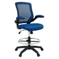 thumbnail image 1 of Modway Chaise de Dessin en Maille, Réglable de 21,5 à 29,5 Pouces, Bleu, 1 of 11