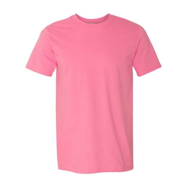 Camiseta Gildan Adulto Softstyle 4.5 onzas L Azalea 64000