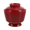thumbnail image 1 of Miangastore Soup Bowl with Lid Small Bowl with Cover Round Plastic Dust-proof Family 1 Set, 1 of 9