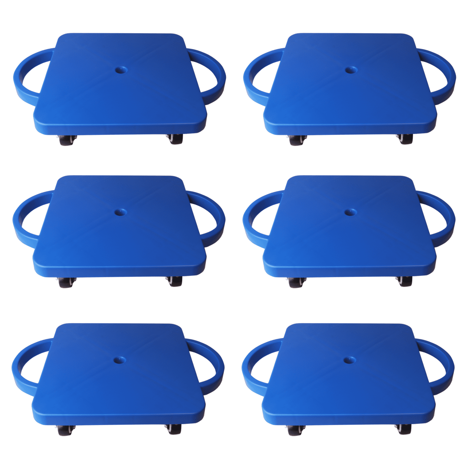 GSE Games & Sports Expert 6 Pack Plastic Gym Class Blacktop Indoor