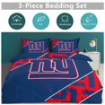 thumbnail image 5 of New York Comforter Set Cover 3 Piece Soft Microfiber Football Bedding Set with 1 Comforter Cover and 2 Pillowcases for All Season for Bedroom Decor,No Comforter 79"x90", 5 of 6
