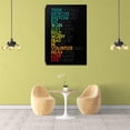 thumbnail image 2 of Motivational Canvas Positive Wall Art Inspirational Office Wall Art Poster Quotes Canvas Artwork Picture Print Framed for Home Living Room Work Place Gym Bedroom Wall Decor - 12" Wx18 H, 2 of 6