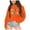 Orange, variant on Chenglor Back To School Hoodie for Girls Girls Sweatshirt Back To School Hoodie 7 Year Old Girl Clothes Children's Fashion Clothes (3-4 Years Yellow)