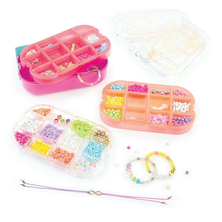 Make It Real Beads 2-Go! Bento Case Jewelry Kit, 1370 Beads photo 5
