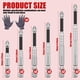 thumbnail image 2 of Juego de 12 Pzas de Destornilladores Magnéticos Altos, Taladro Bit, Multi Tamaño, Acero Al Carbono, Antideslizantes, Kit de Destornilladores de Impacto Bit para Tornillos, 2 of 11