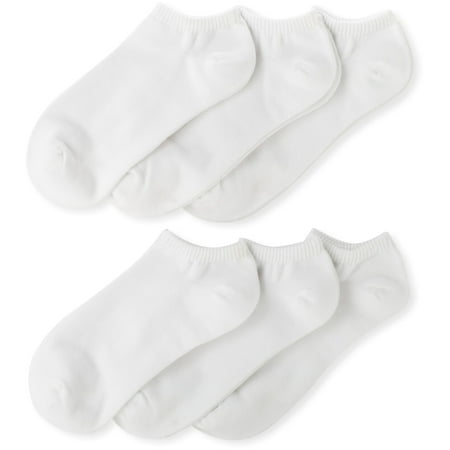 

Jefferies Socks Girls 2-6X Seamless Capri Liner 6 Pair Pack White Small