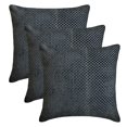 thumbnail image 4 of Halloweens Throw Pillow cover Charcoal 16"x16" (40x40 cm) Velvet Polka Dots, Halloween, Spooky Pillow cover, Polka Dots Modern Style - Spotted Spooks, 4 of 6