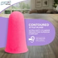 thumbnail image 4 of czcpp-Hearos Sleep Pretty Tonight Ear Plugs, Foam NRR 32, 2 Pair, Pink (5815), 4 of 4