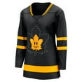 thumbnail image 5 of Women's Fanatics Auston Matthews Black Toronto Maple Leafs Alternate Breakaway Jersey, 5 of 6