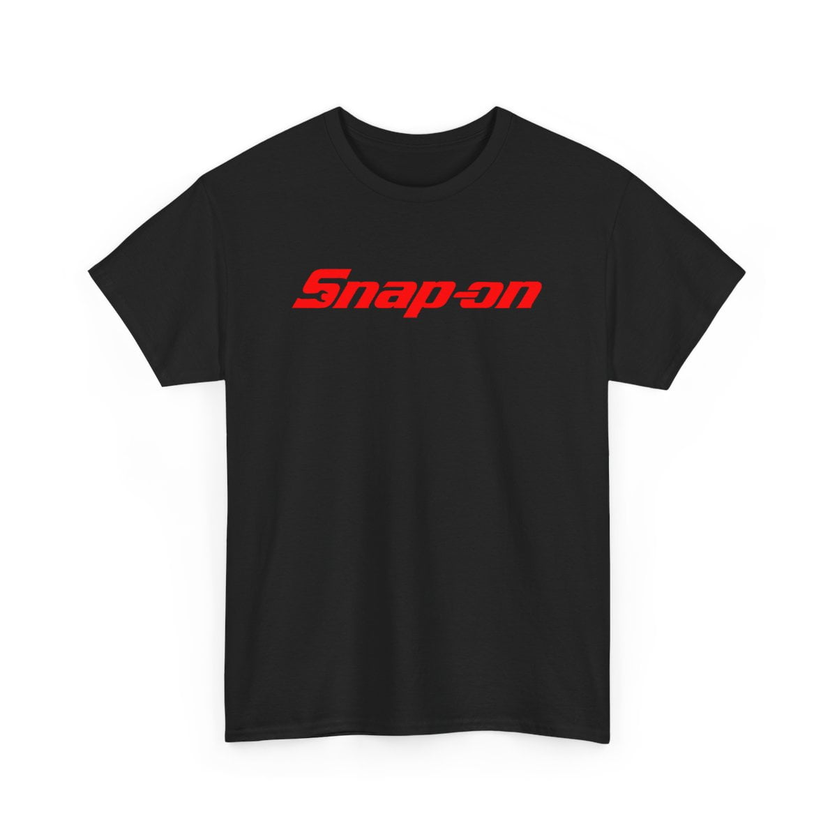 Snap On Tool Box Builder Construction Black White Workwear Cotton
