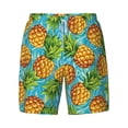 thumbnail image 5 of Rocae Pineapple for Men's Swim Trunks Quick Dry With Two Side Pockets and One Lined Patch PocketX-Large, 5 of 9