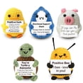thumbnail image 1 of Juego de animales de ganchillo positivo de Toy Figure Figure Figure, 5 piezas, 1 of 6