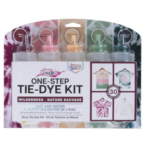 Kit Tie Dye Tulip One-Step 5 Colors Wilderness