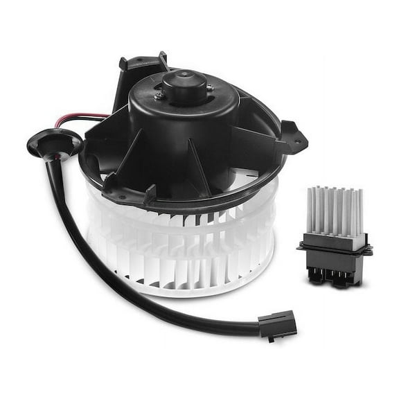 Front HVAC Blower Motor and Resistor Kit 2 - Compatible with 2005 - 2007 Dodge Grand Caravan 2006