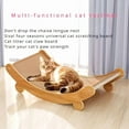 thumbnail image 4 of Vertical Sisal Cat Scratching Post & Bed with Multi-Surface Scratcher - Heavy-Duty Cat Tree for Sofa & Chairs, Furniture for Kittens and Cats, Space-Saving Design, 4 of 12