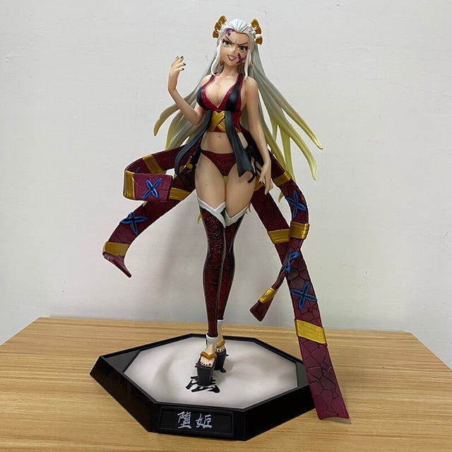 Figuras No Yaiba Gyutarou Demon Slayer, 30cm, Juuni Kitsuki Giyuutarou Daki Kimetsu, poupées d'ornement, cadeaux zhangmengya LED