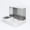 Grey, variant on 2.2L Large Automatic Smart Pet Dog Feeder Drinking Fountain Plastic Dog Food Bowl Pets 2 in 1 Water Dispenser