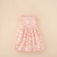 thumbnail image 3 of JUSLIO Dresses for Girls Round Neck Summer Casual Floral Print Sleeveless Tank Dress Girls 9-10 Years, 3 of 6