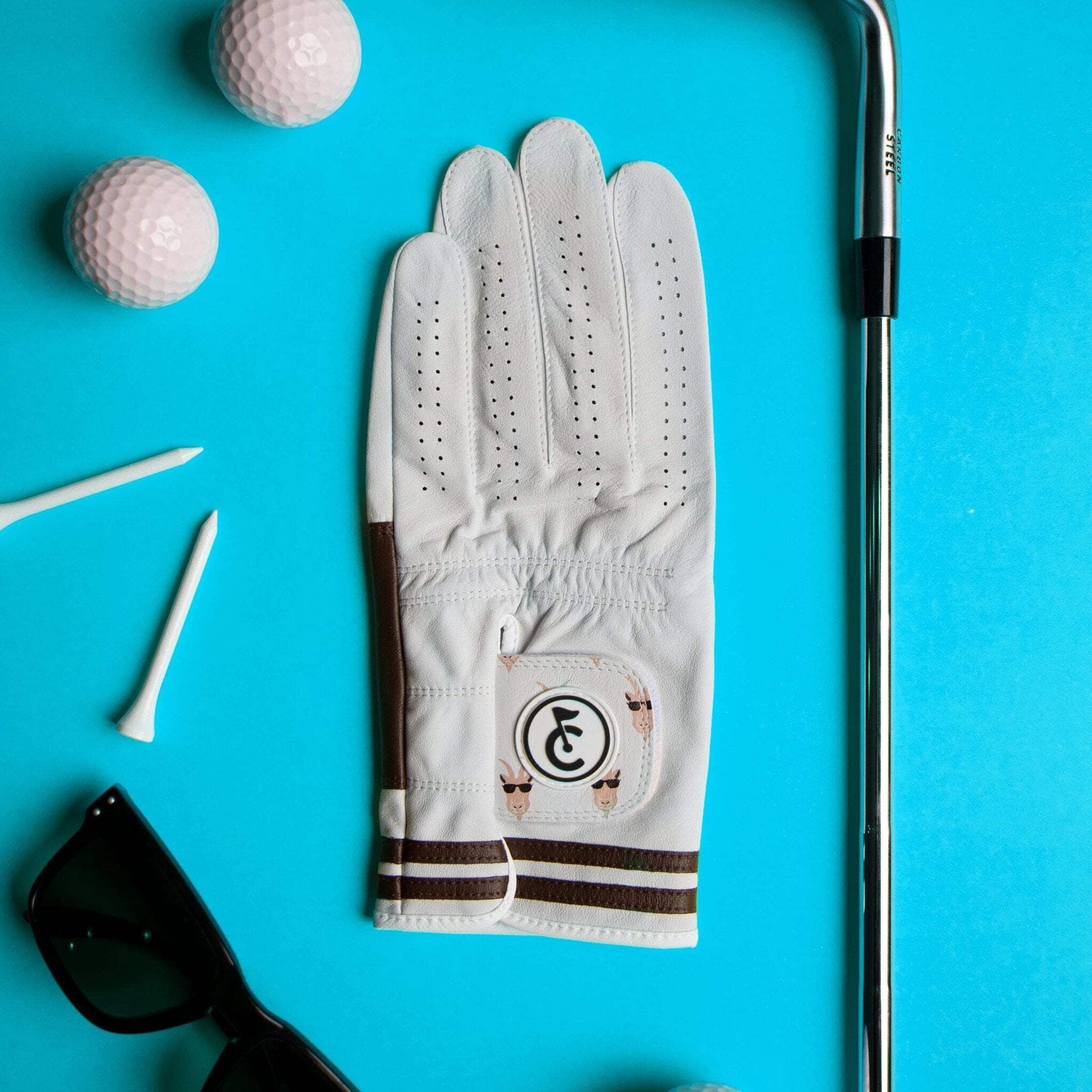 GOAT Golf Glove | Premium Cabretta Leather & Supportive Palm Pad