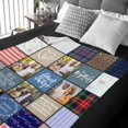 thumbnail image 4 of Customized Blanket with Photos & Text for Mom Dad Baby Family Friends Personalized Picture Blanket for Birthday Christmas for Women Sister Wife Grandma(10 Photos,50x60 Sherpa), 4 of 6